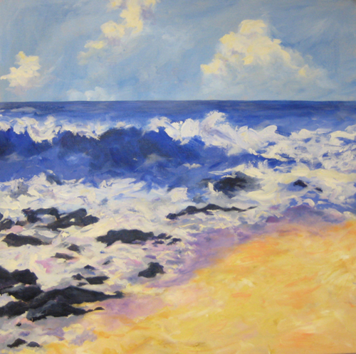 Painting-Acrylic-Ocean I
