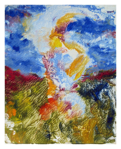 Print Making-Swirl - Monotype