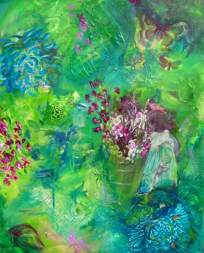 Mixed Media-For Helen