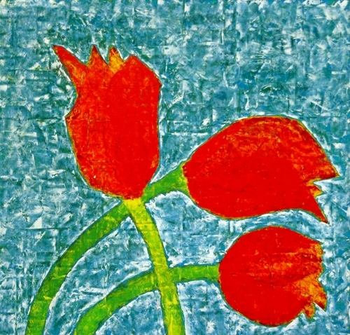 RED%20TULIPS%2F%20Collage%20%234%201978 (large view)