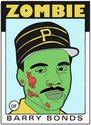 Digital Art-ZOMBIE BARRY BONDS