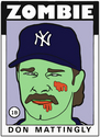 Digital Art-ZOMBIE DON MATTINGLY