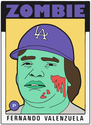 Digital Art-ZOMBIE FERNANDO VALENZUELA
