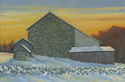 Painting--Oil-LandscapeFire and Ice