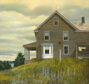 Painting--Oil-LandscapeDooryard Lupine