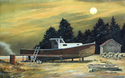 Painting--Oil-LandscapeSt. George Moon