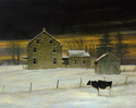 Painting--Oil-LandscapeKingwood Sunset