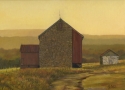 Painting--Oil-LandscapeMisty Ridge