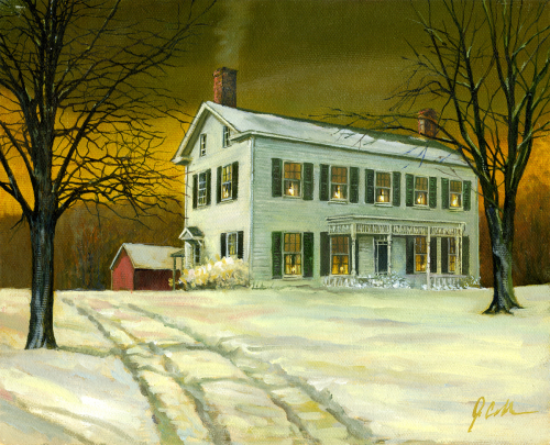 Painting-Landscape-The Holidays