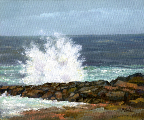 Painting-Rough Surf