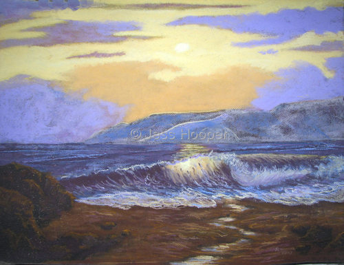Painting-Califonia Sunset
