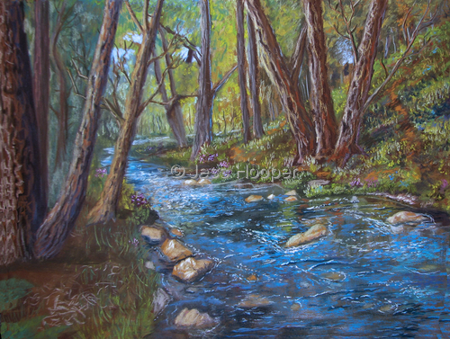 Painting-Landscape-Stream near Duluth