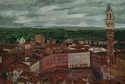 Autumn in Siena, Italy, 2010 <br> Il Campo as seen from atop the cathedral museum.