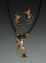 chris anderson,jewelry,designer,handmade,copper,brass,metal, - Earrings Jewelry
