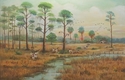 Painting-Bird Dogs on Point