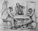 Drawing--Pencil-PortraitTHE POKER PLAYERS