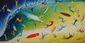 Painting--Acrylic-AllegoricalFigures