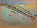 Painting--Acrylic-SeascapeWhales at Seaside Reef