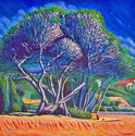 Painting--Acrylic-BotanicalCardiff Tree<br><font size=-2>2007</font>