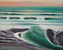 Painting--Acrylic-LandscapeDawn at Cardiff Reef<br><font size=-2>2008</font>
