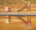 Painting--Acrylic-LandscapeStone Steps Summer<br><font size=-2>2006</font>