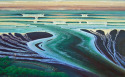 Painting--Acrylic-SeascapeCardiff Dawn #2