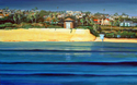 Painting-San Elijo State Park Bluff<br><font size=-2>2009</font><br><font size=-2>Acrylic on Canvas</font>
