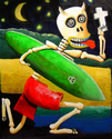 Painting--Acrylic-SpiritualDia de los Muertos