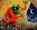 Painting--Acrylic-AllegoricalEl Canalla con Mascara