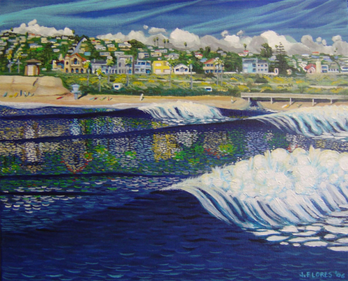 Painting-Landscape-Suckouts Late afternoon (Cardiff)<br><font size=-2>2006</font>