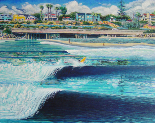 Painting-Cardiff Bridge #4