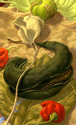 Seed Pod and Peppers