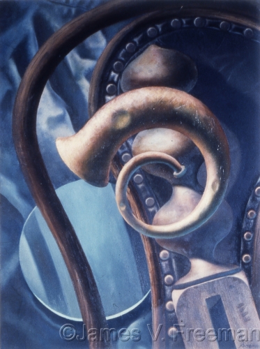 Painting-Oil-Closet Still Life