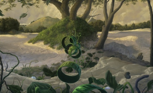 Painting-Oil-From the Spider's Web