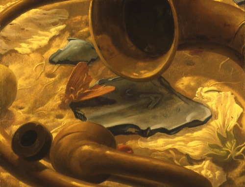 Painting-Oil-Music Encompasses Decay and Renewal