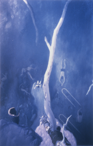 Painting-Oil-The Quarry Swimmers