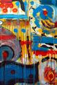 Jacki,Geary,abstract,abstract art,abstract paintings,paintings,contemporary,contemporary art,contemporary paintings,modern, modern art,modern paintings,acrylic,acrylic on canvas,yello,blue,red - Abstract Painting