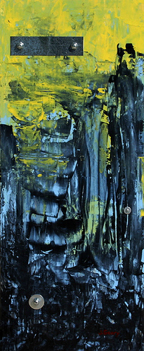 Mixed Media-Non-representational-Urban Vibe