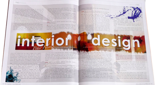 Painting-Abstract-FINE Magazine Article
