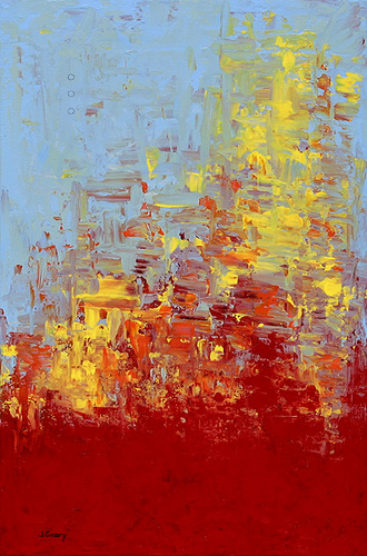 Painting-Abstract-The Power Of Positive