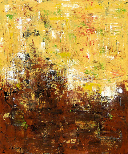 Painting-Abstract-Warmth Of The Day