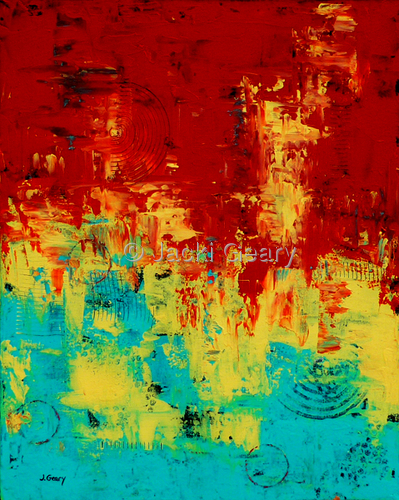 Painting-Abstract-Vision of Fire