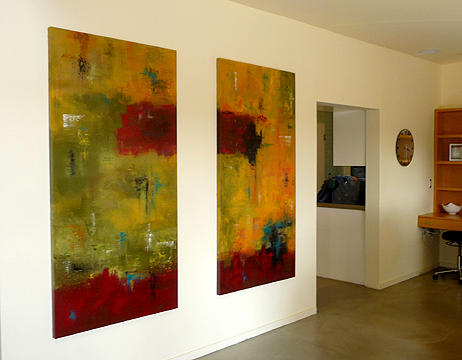 Painting-Abstract-Kitchen area