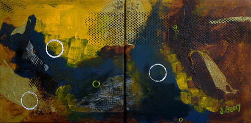 Painting-Abstract-Overexposure May Result In Confusion