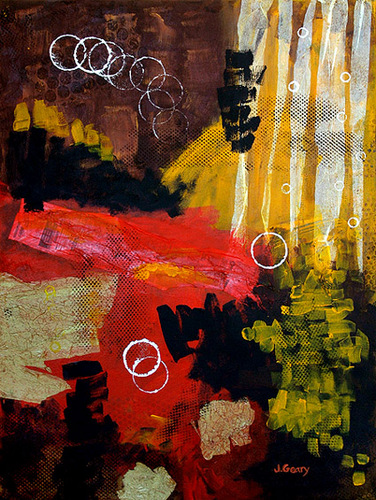 Painting-Abstract-Figure It Out Tomorrow