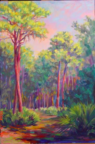 Painting-Pinewoods