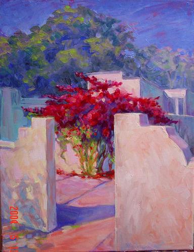 Painting-Burns Court