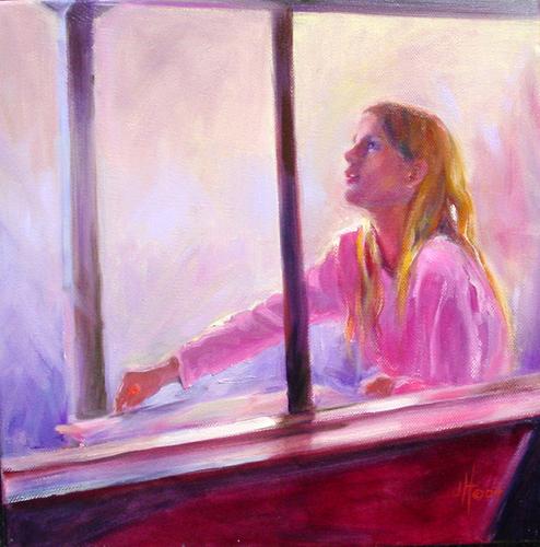 Painting-Girl in the Window