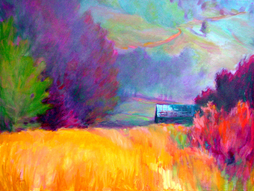 Painting-Lincoln's Field