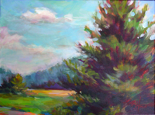 Painting-Landscape-Roadside